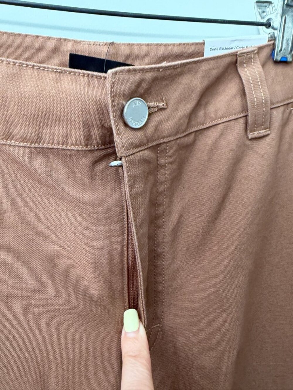 Jordan Chicago Utility Cargo Pants Women's Size M Archaeo Brown Cotton NWT - Picture 7 of 11